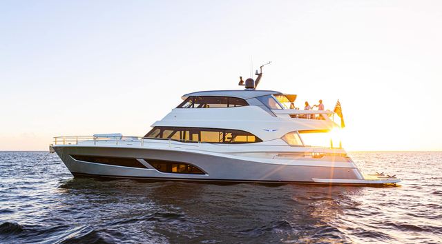 Riviera 78 Motor Yacht Enclosed Bridge Deck Review (2022 Edition)