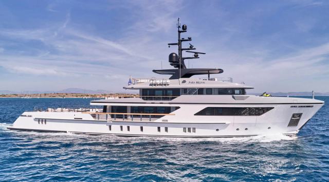 47m Sanlorenzo 500Exp superyacht Para Bellum listed for sale