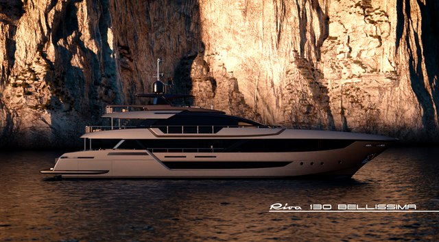 Riva unveils details of new 39.6m 130 Bellissima