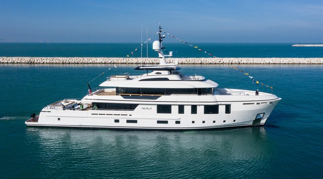 Cantiere delle Marche launches 43m explorer yacht ACALA