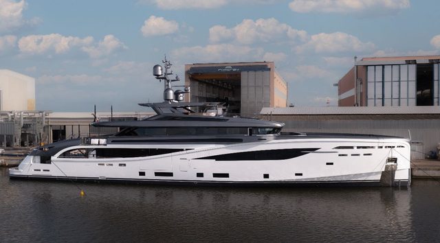 Rossinavi launches 50m superyacht BEL1