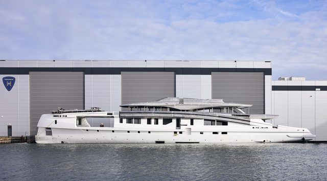 Heesen’s 67m Project Sparta moves to next stage of construction