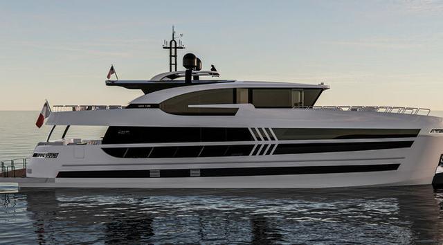 First 31m Lazzara UHV 100 Superyacht Sold