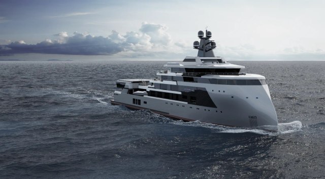 79m explorer yacht concept LONTANO revealed