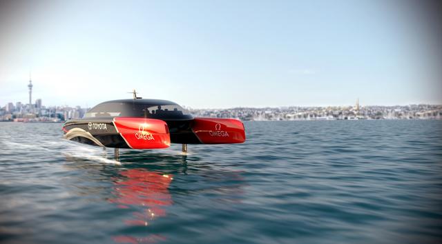 Hydrogen-powered chase boat being developed for the America’s Cup