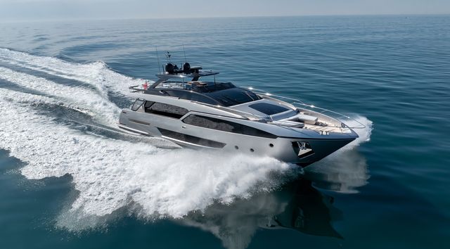 28m Riva 90' Argo motor yacht T57 listed for sale 