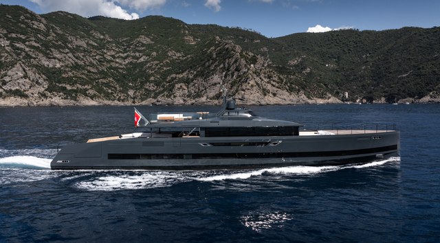 Discover Alia Yachts' 45m Custom Superyacht SAN in New Photos