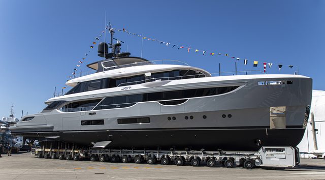 Benetti’s second Oasis 40m makes a splash in Italy