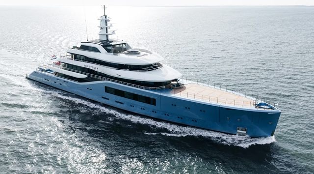 Second Amels 80 Superyacht Netto II Begins Sea Trials Ahead of Summer Delivery