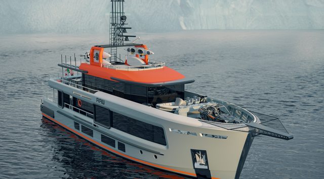 Explorer Yacht RAW Revealed by Cantiere delle Marche