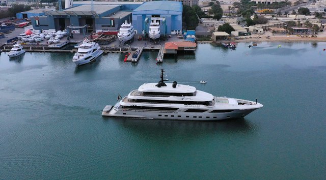 Gulf Craft delivers flagship Majesty 175, 54m yacht SERENITY M.R.F