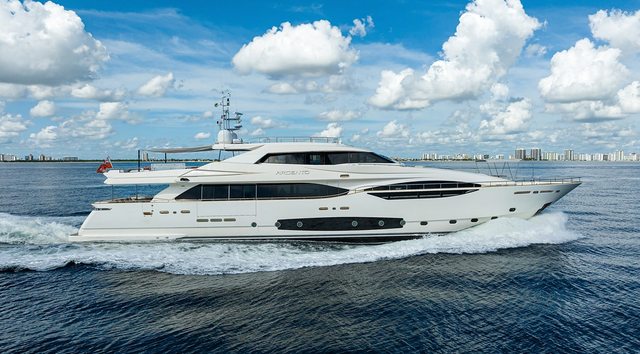 38m Custom Line 124' Motor Yacht Argento Listed For Sale