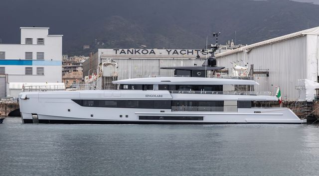 Tankoa Yachts Launches the Second 45m T450 Superyacht Singolare