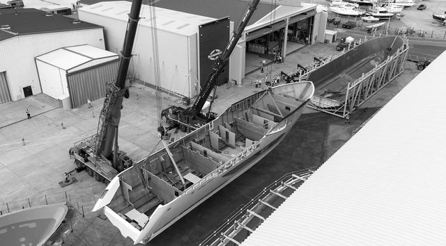 First Sunseeker 134 Superyacht Moves Into Next Build Phase Toward 2027 Delivery