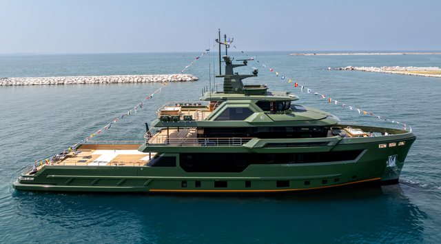 44m CdM Flexplorer 146 Superyacht Nasiba Delivered