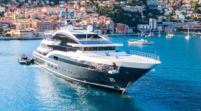 Oceanco’s DAR: The 90m Superyacht Berthed Amongst Giants