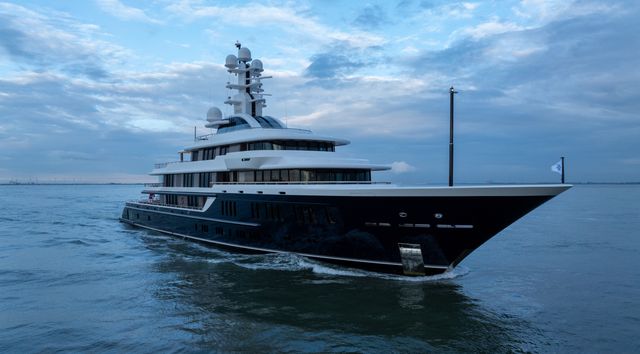 79m Amels Superyacht Moonstone Redelivered Following 26-Month Refit