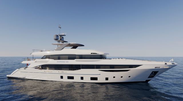 Benetti unveils first interior shots of Diamond 145 superyacht INK