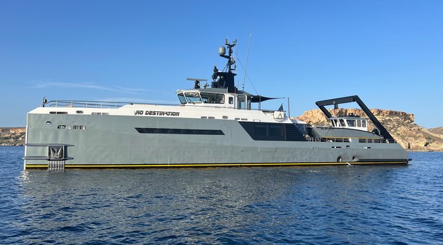 €500K Price Reduction on 38m Damen Yachting Conversion Yacht No Destination