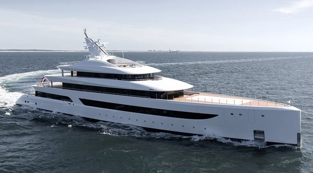 90m Feadship Superyacht Milky Way Delivered Following Custom Build