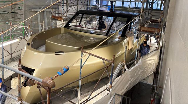 Watch the Final Preparations Begin on the First Forte 47 Boat Ahead of Launch