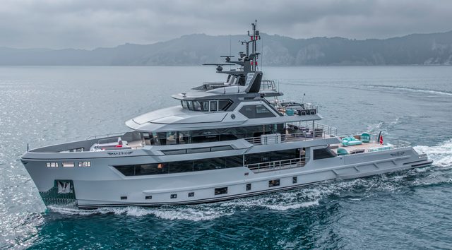 44M Expedition Yacht MAVERICK Wins Esteemed Award for Best Explorer 