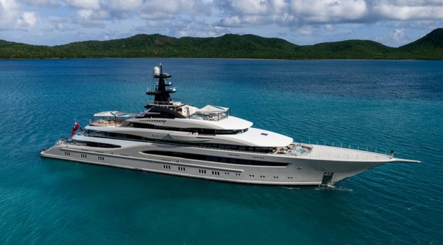 Iconic 95m Lürssen Custom Superyacht Whisper Listed for Sale 