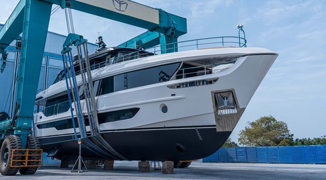 Third Majesty 100 Terrace Yacht Launched Following Global Show Appearances