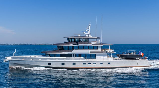 JFA Yachts Delivers Largest-Ever Hybrid 50m Explorer Yacht Canoa