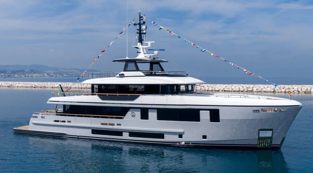35m Cantiere delle Marche Deep Blue 115 Explorer Yacht Octopus Delivered