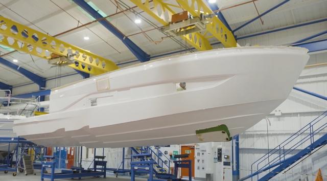 WATCH: First Princess C-Class C48 Motor Yacht Enters Fit-Out Stage