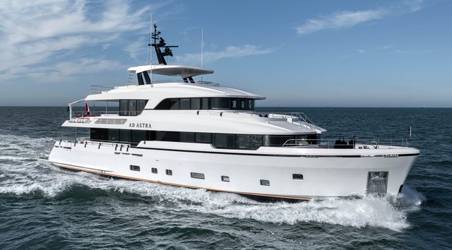 Seventh 37m Moonen 122 Martinique Superyacht Ad Astra Delivered