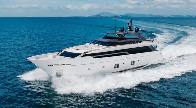 $799K Price Reduction on 37m Sanlorenzo Superyacht Ambar