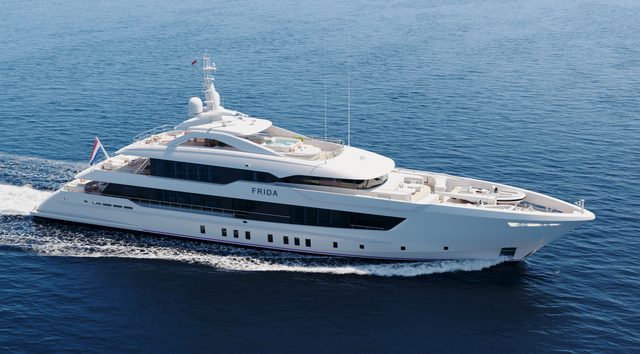 55m Heesen Superyacht Project Frida Enters Final Outfitting Ahead of 2026 Delivery