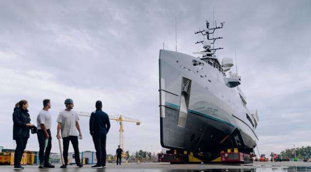 72m Damen Companion Yacht Indratus Emerges With New Look Following Oceanco Refit