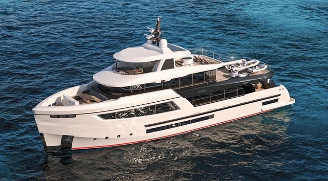 WATCH: Inside the First 40m Bering 125 Explorer Yacht as Build Progresses