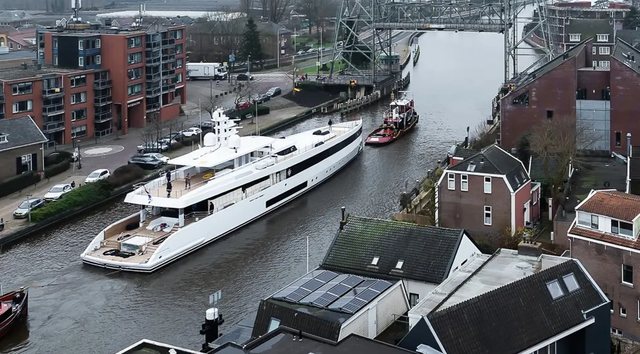 WATCH: 50m Feadship superyacht Graycliffs spotted preparing for sea trials