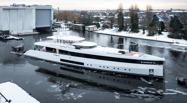 50m Custom Feadship Superyacht Graycliffs Delivered
