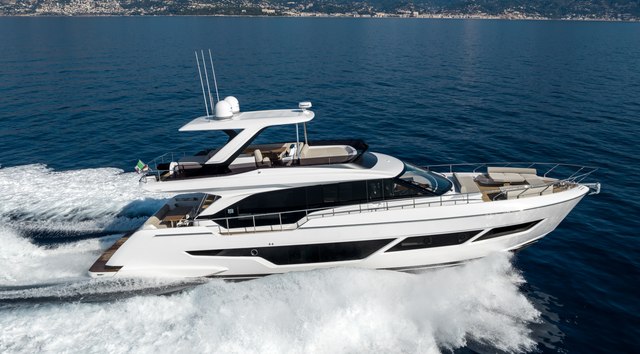 Ferretti Yachts Officially Launches All-New Ferretti 670 Flybridge Boat