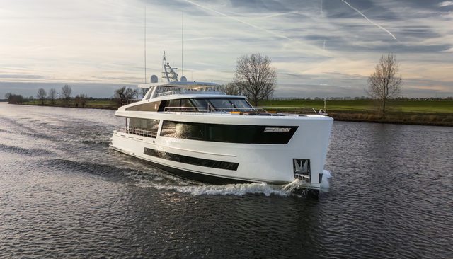 Third 36m Van der Valk Jangada for Repeat Owner Begins Sea Trials