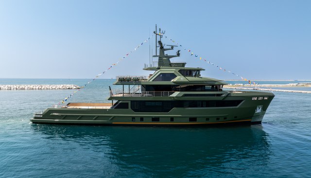 Watch CdM Launch Flexplorer 146 Superyacht Nasiba 