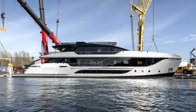 WATCH: Flagship Van der Valk 40m Superyacht Shine Departs Waalwijk Ahead of Sea Trials
