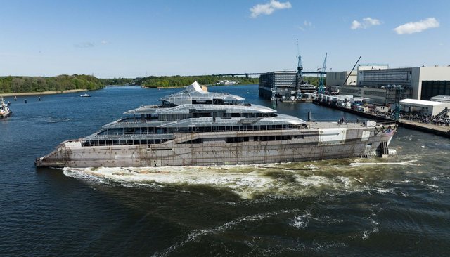 FIRST LOOK: Secretive 101m Lürssen Superyacht Project Ziggy Seen for First Time at Technical Launch