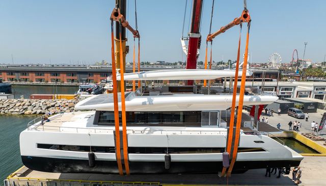 VisionF Yachts Launches Second E-Cat 80 Fully Solar-Electric Catamaran