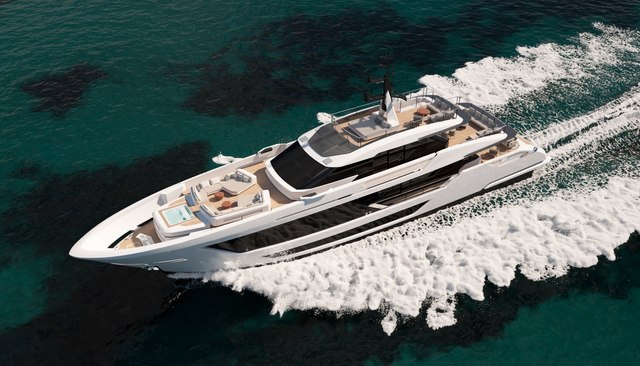 WATCH: Custom Line Reveals Full Details On The New Saetta 128 Tri Deck Yacht