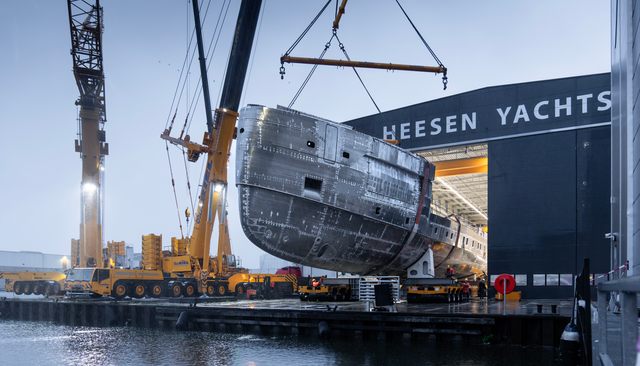 Heesen Superyacht Project SETTEESETTANTA Reaches Construction Milestone 