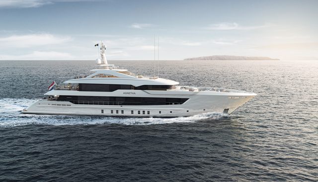 Watch Heesen’s 55m Steel Superyacht Agnetha Undergo Her Sea Trials