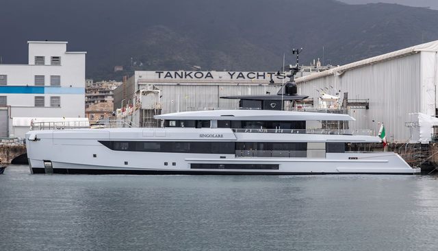Tankoa Yachts Launches the Second 45m T450 Superyacht Singolare