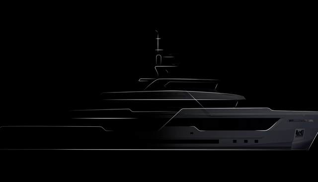 New 48m Columbus Crossover Explorer Yacht Under Construction in Savona