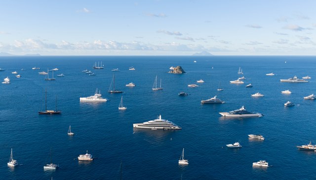 St Barts Records Its Biggest Ever Superyacht Gathering for New Year’s Eve 2025